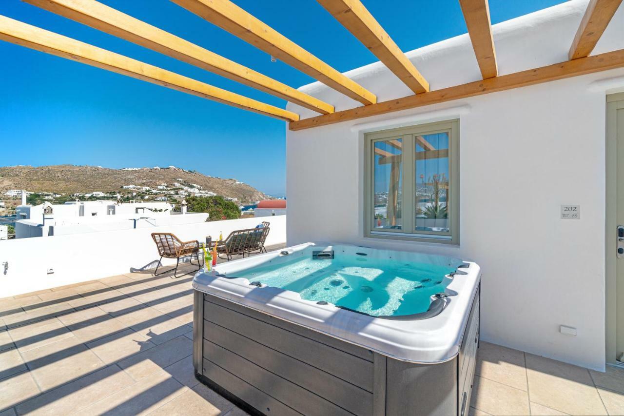מלון אורנוס Mykonos Cactus מראה חיצוני תמונה